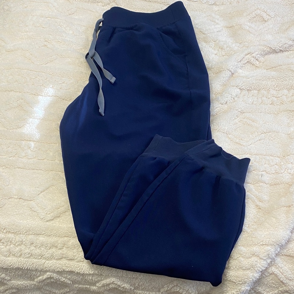 Figs Zamora Navy Jogger Scrubs